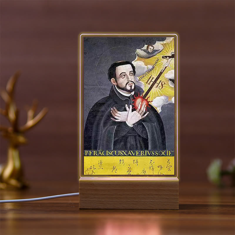 Christianartworkshop Sacred Art Religious Icon Warm Glow Nightlight: Carry Presence Every Night - B - image 2
