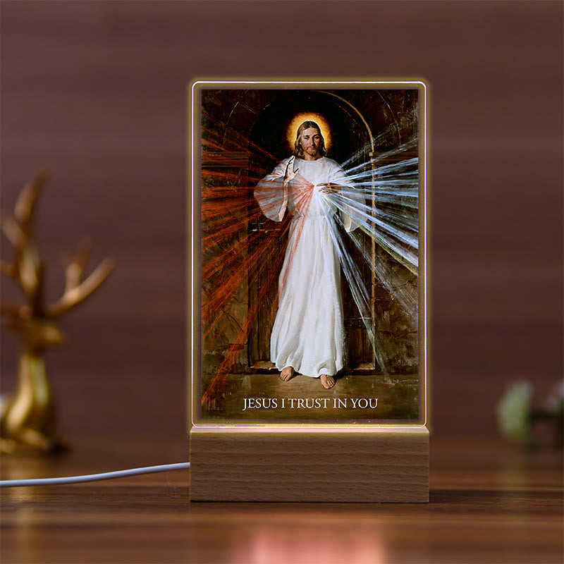 Christianartworkshop Sacred Art Religious Icon Warm Glow Nightlight: Carry Presence Every Night - F - image 6
