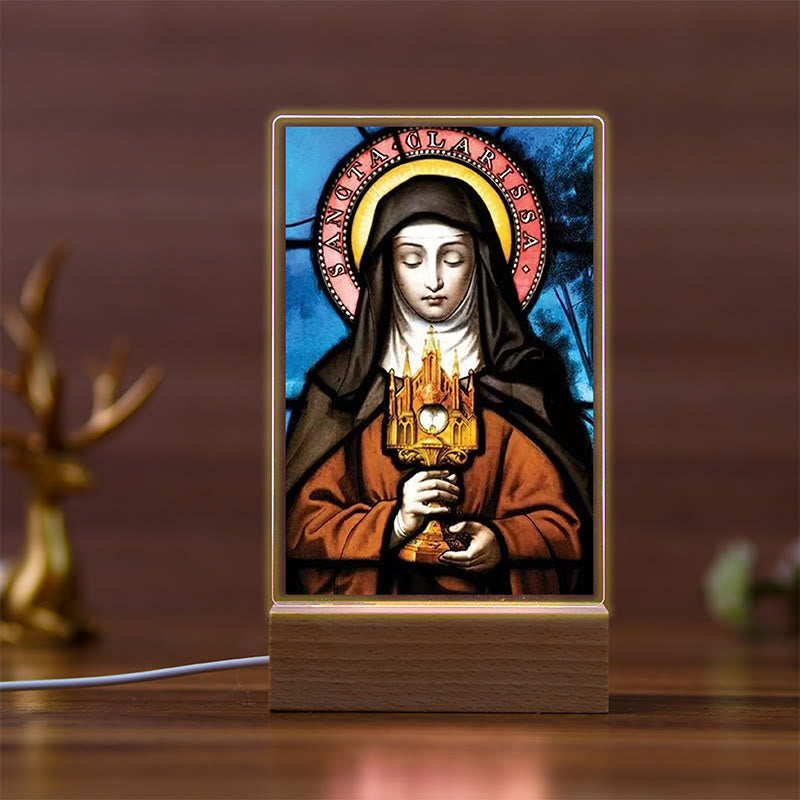 Christianartworkshop Sacred Art Religious Icon Warm Glow Nightlight: Carry Presence Every Night - C - image 3
