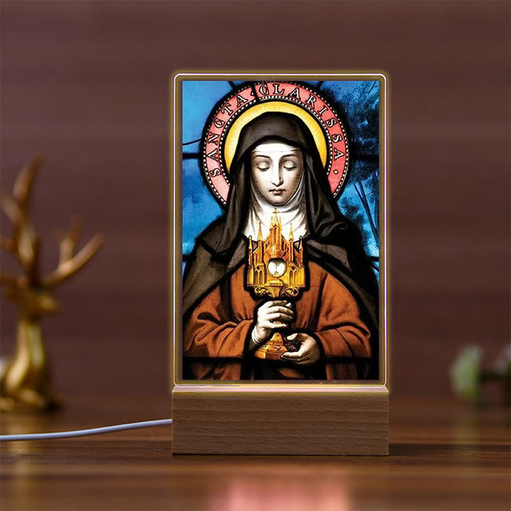 Christianartworkshop Sacred Art Religious Icon Warm Glow Nightlight: Carry Presence Every Night - C - image 3