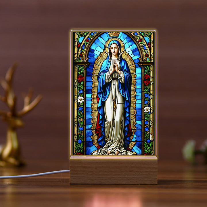 Christianartworkshop Jesus & Mary Religious Nightlight: Inherit Blessed Spiritual Legacy - J - image 10