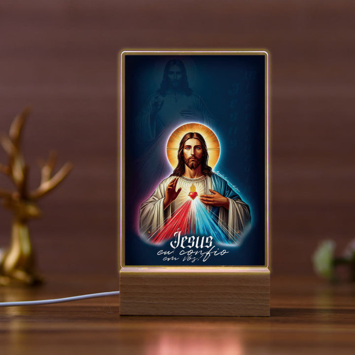 Christianartworkshop Religious Jesus Icon Healing Scene Nightlight: Art & Natural Beauty - H - image 8