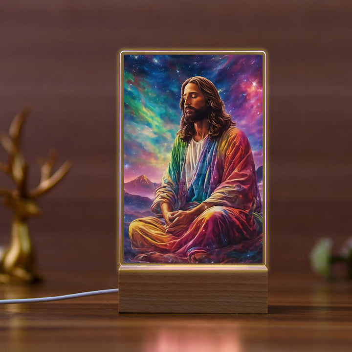 Christianartworkshop Religious Jesus Daily Affection Nightlight: Warm Glow & Loving Message - I - image 9