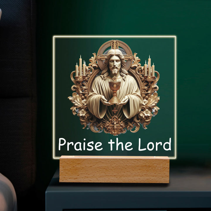 Christianartworkshop Christ Art Scene Night Light: Sacred Icons & Enduring Glow - B - image 6