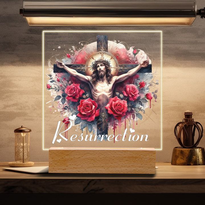 Christianartworkshop Christ Art Scene Night Light: Sacred Icons & Enduring Glow - A - image 1