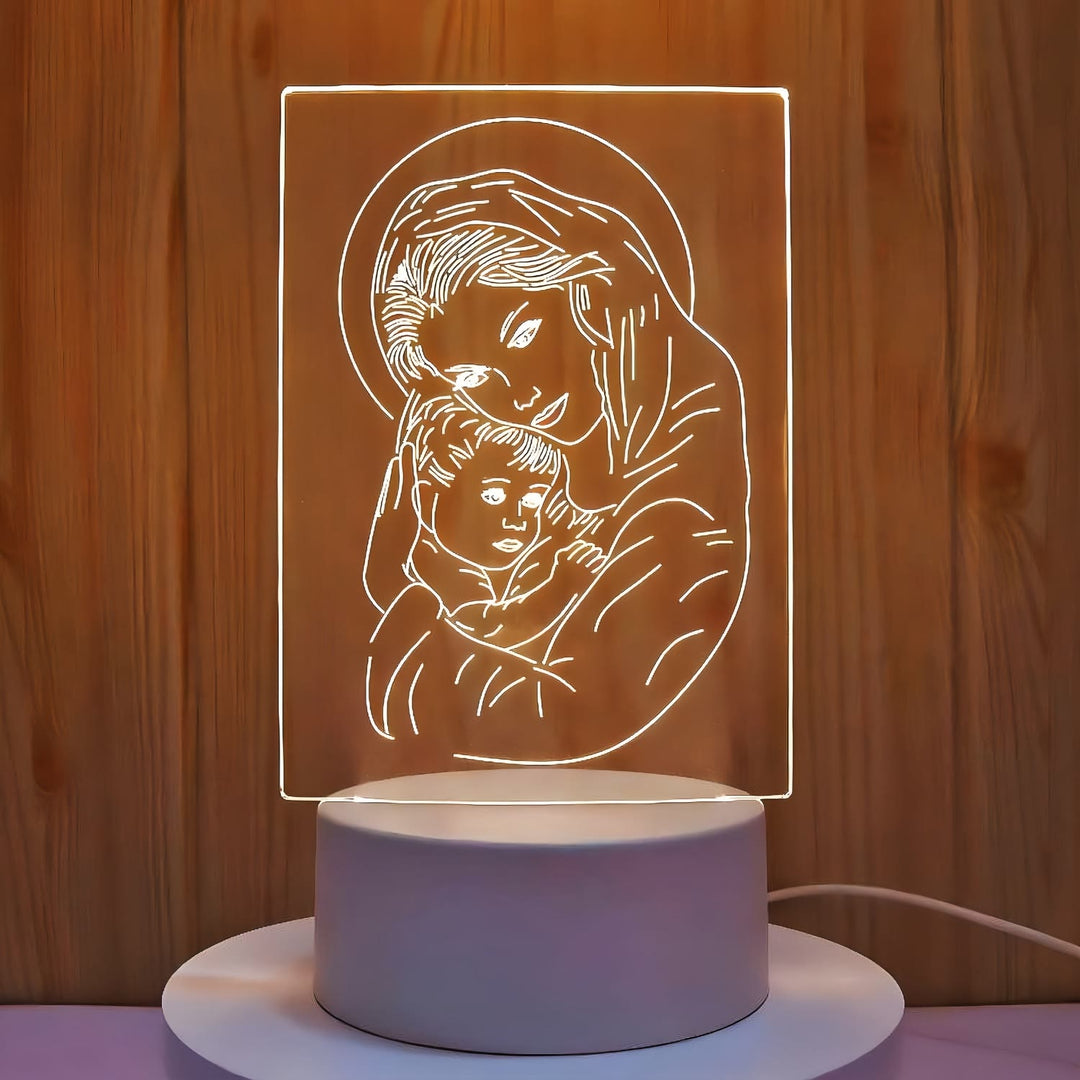 Christianartworkshop Faith-Filled Gift Holy Icons Night Light: Keep Sacred Moments Nearby - P - image 16