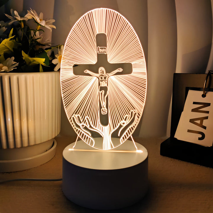 Christianartworkshop Faith-Filled Gift Holy Icons Night Light: Keep Sacred Moments Nearby - M - image 13
