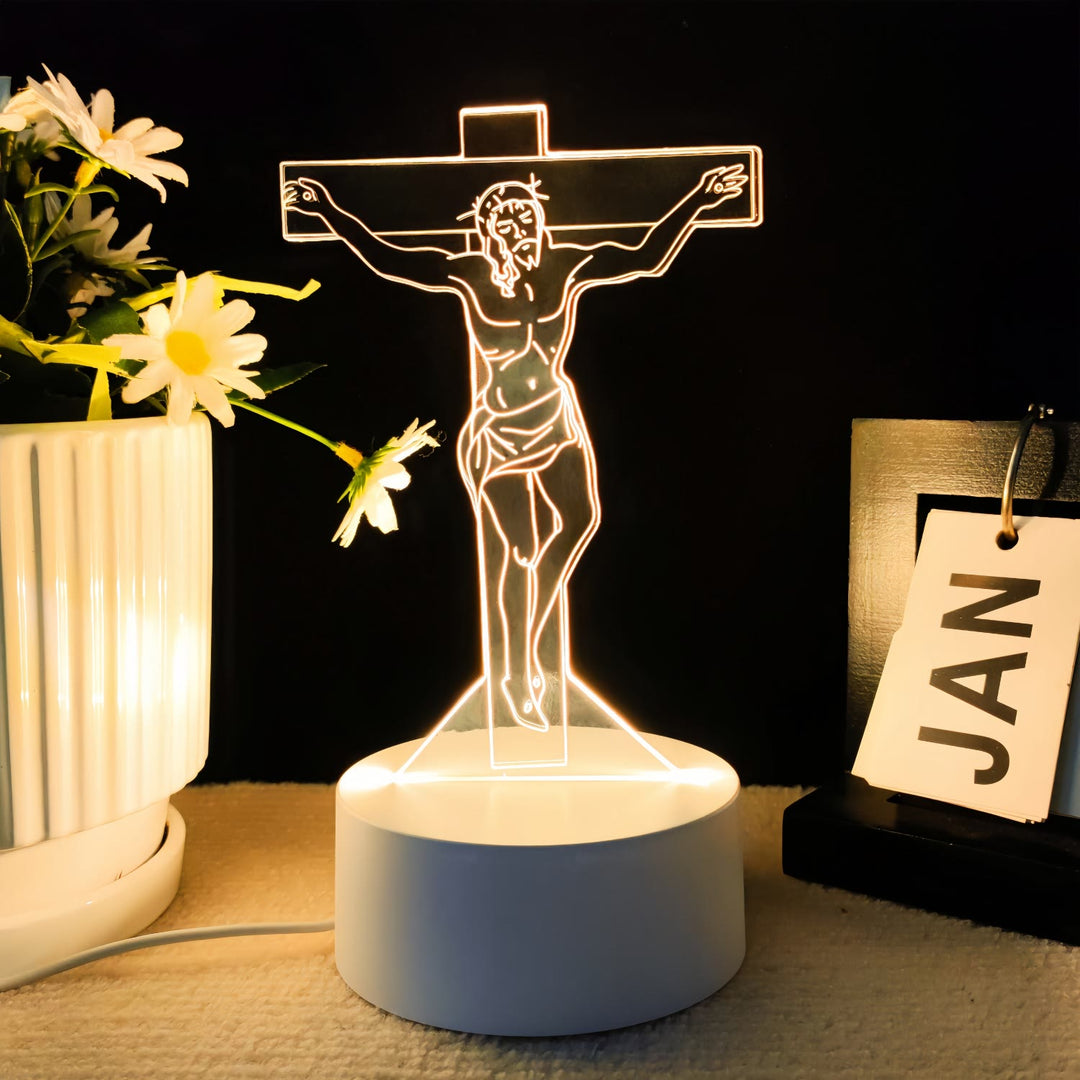 Christianartworkshop Faith-Filled Gift Holy Icons Night Light: Keep Sacred Moments Nearby - J - image 10