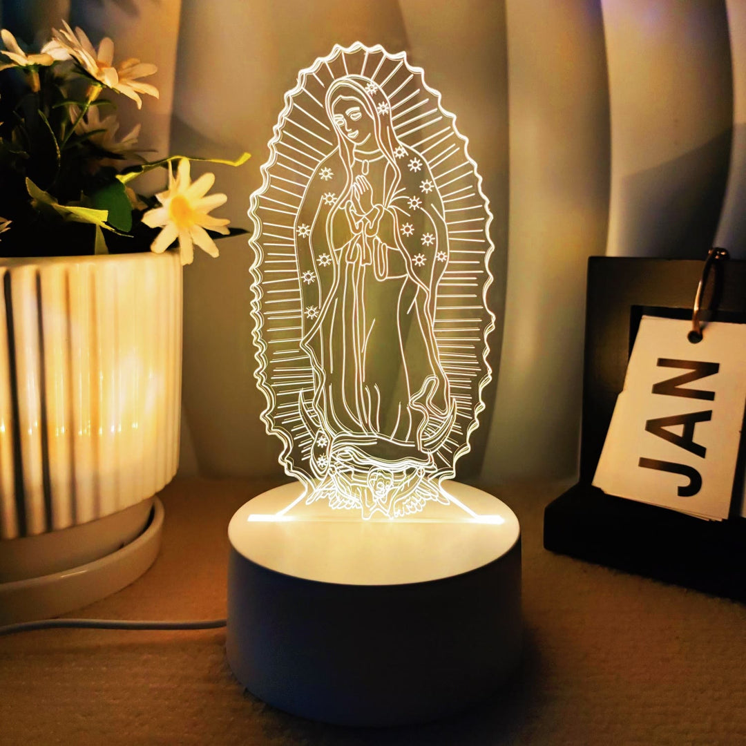 Christianartworkshop Faith-Filled Gift Holy Icons Night Light: Keep Sacred Moments Nearby - H - image 8