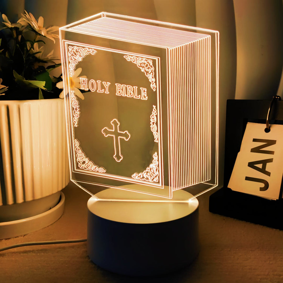 Christianartworkshop Faith-Filled Gift Holy Icons Night Light: Keep Sacred Moments Nearby - E - image 5