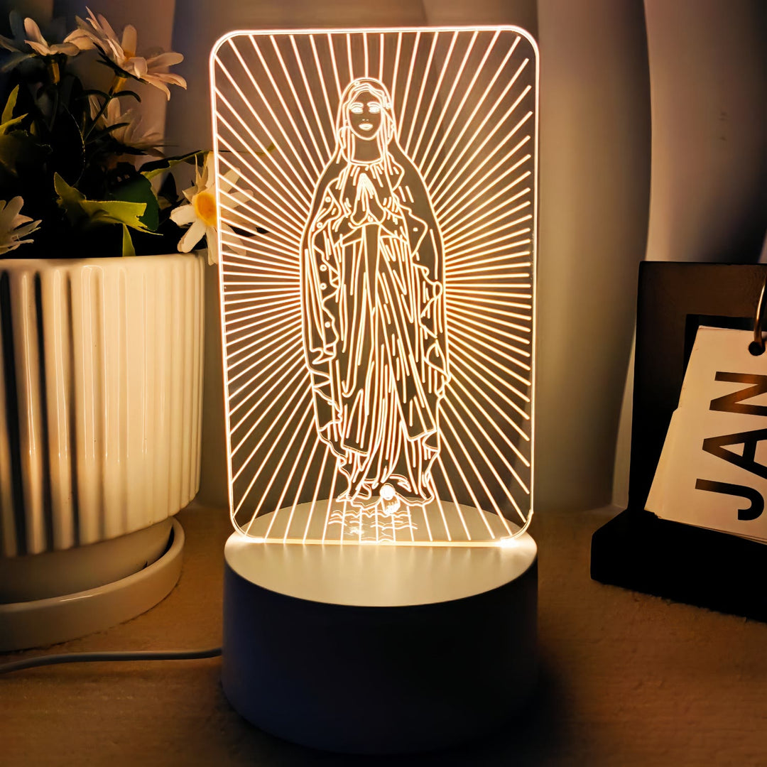 Christianartworkshop Faith-Filled Gift Holy Icons Night Light: Keep Sacred Moments Nearby - L - image 12