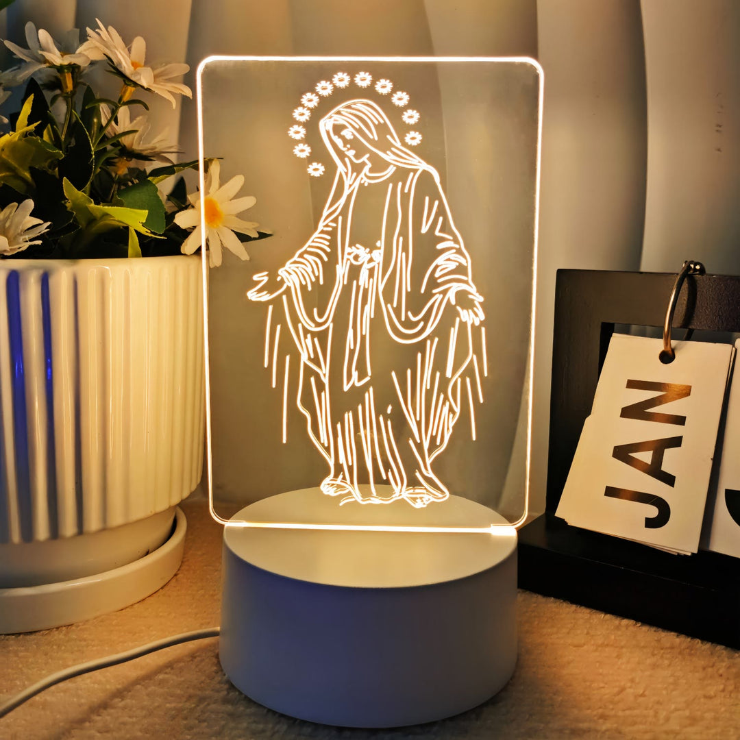 Christianartworkshop Faith-Filled Gift Holy Icons Night Light: Keep Sacred Moments Nearby - R - image 18