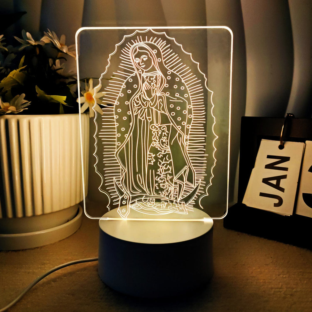 Christianartworkshop Faith-Filled Gift Holy Icons Night Light: Keep Sacred Moments Nearby - O - image 15