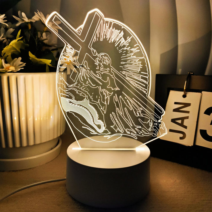 Christianartworkshop Faith-Filled Gift Holy Icons Night Light: Keep Sacred Moments Nearby - Q - image 17