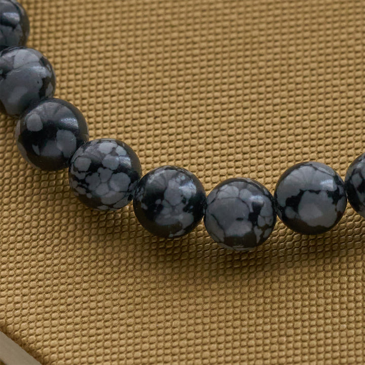 Christianartworkshop Waves of Grace Shark Guardian Cross Bracelet with Natural Volcanic Agate Stones - image 16