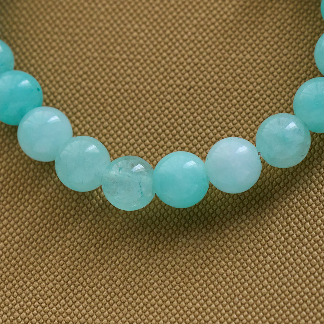 Christianartworkshop Ocean Grace Dolphin Blessing Bracelet with Natural Malachite and Ichthys Charm - image 24