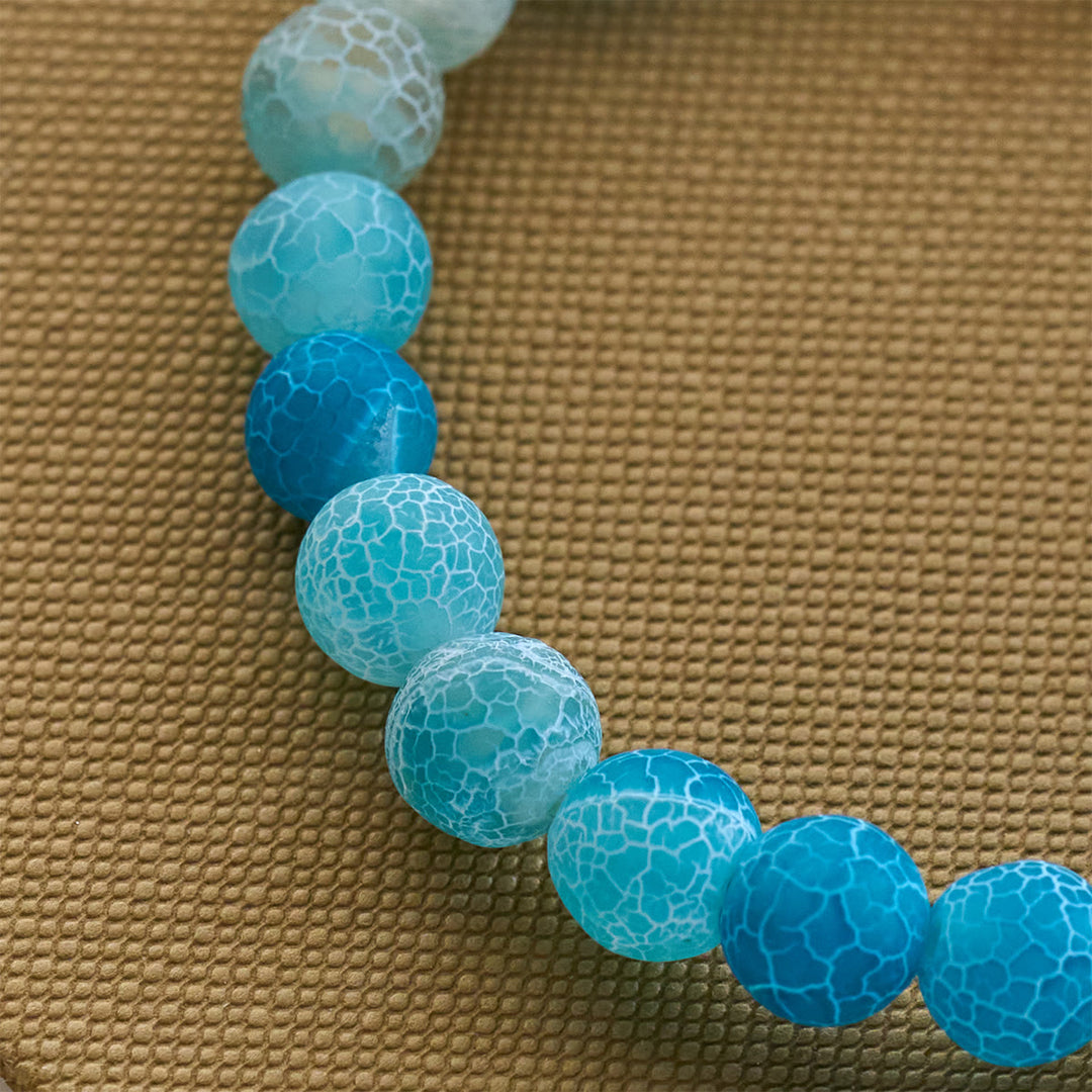 Christianartworkshop Ocean Grace Dolphin Blessing Bracelet with Natural Malachite and Ichthys Charm - image 12