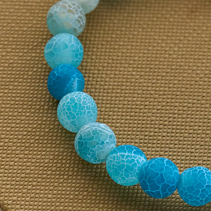 Christianartworkshop Ocean Grace Dolphin Blessing Bracelet with Natural Malachite and Ichthys Charm - image 12
