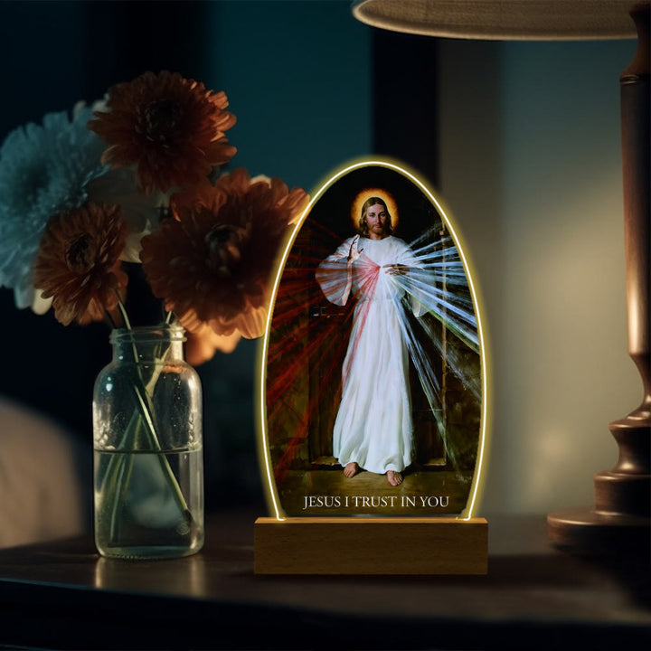 Christianartworkshop Blessed Christian Saints Night Light: Evening Companion for Reflection - B - image 6