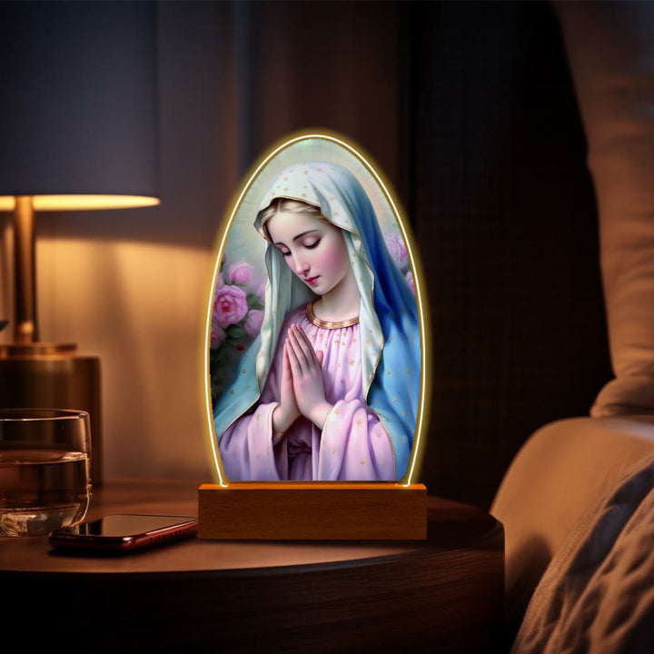 Christianartworkshop Blessed Christian Saints Night Light: Evening Companion for Reflection - C - image 7