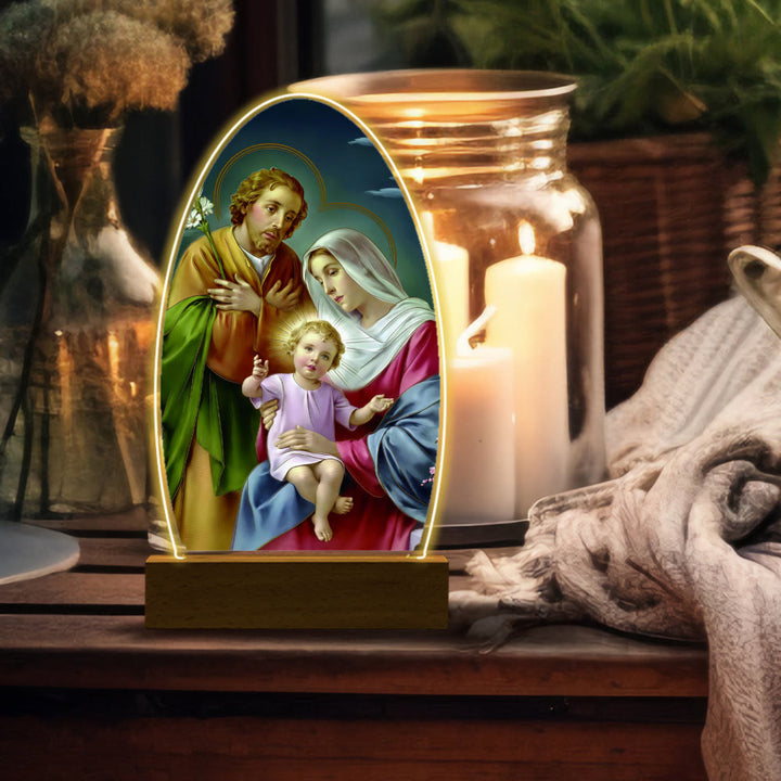 Christianartworkshop Blessed Christian Saints Night Light: Evening Companion for Reflection - D - image 8