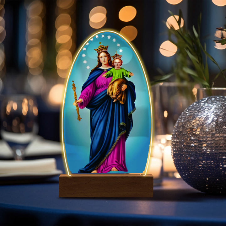 Christianartworkshop Blessed Christian Saints Night Light: Evening Companion for Reflection - F - image 10