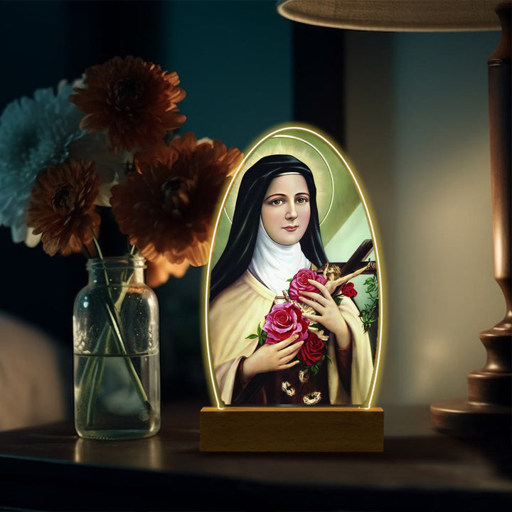 Christianartworkshop Blessed Christian Saints Night Light: Evening Companion for Reflection - G - image 11