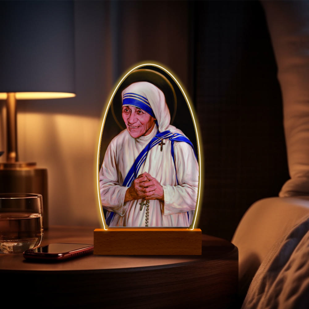Christianartworkshop Blessed Christian Saints Night Light: Evening Companion for Reflection - L - image 16