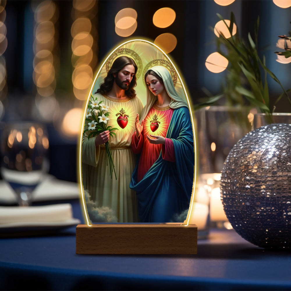 Christianartworkshop Blessed Christian Saints Night Light: Evening Companion for Reflection - P - image 20