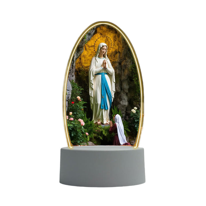 Christianartworkshop Blessed Christian Saints Night Light: Evening Companion for Reflection - image 5