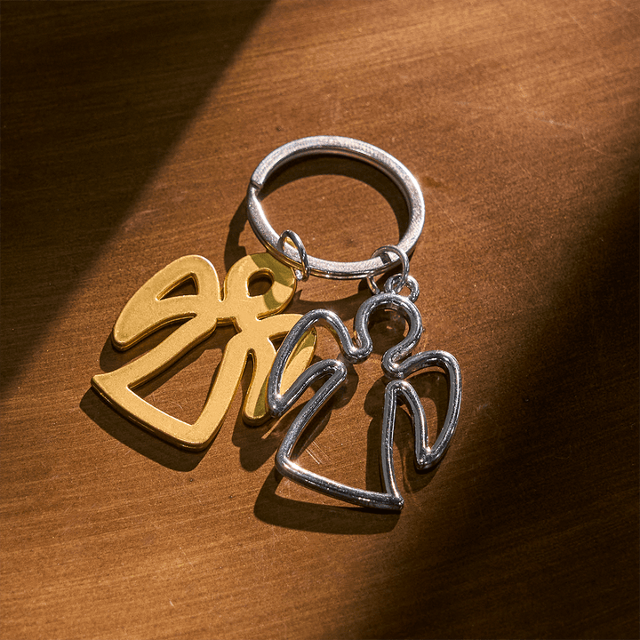 Christianartworkshop Divine Watch Over You Guardian Angel by Your Side Keychain - image 7