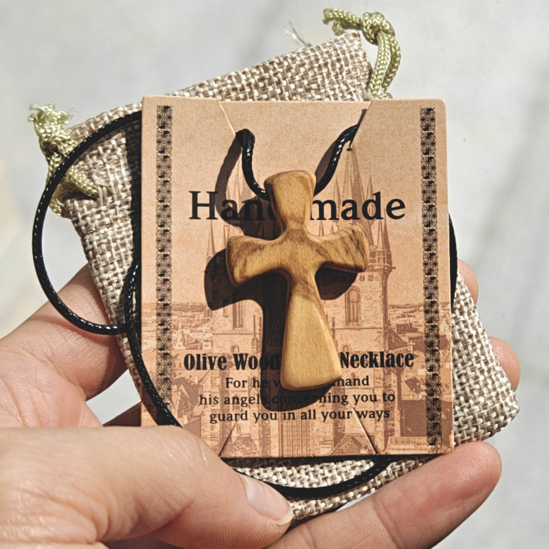 Christianartworkshop Wooden Cross Pendant Necklace : Christian Faith Jewelry - image 6