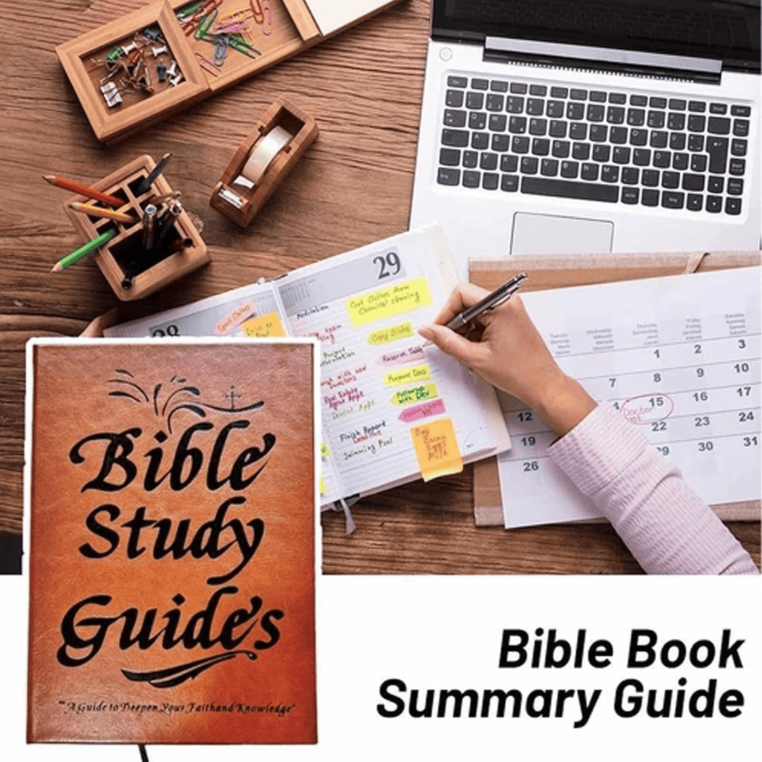 Christianartworkshop 66-Page Bible Study Guide Journal for Daily Devotions and Group Study - Bible Study Guides - image 0