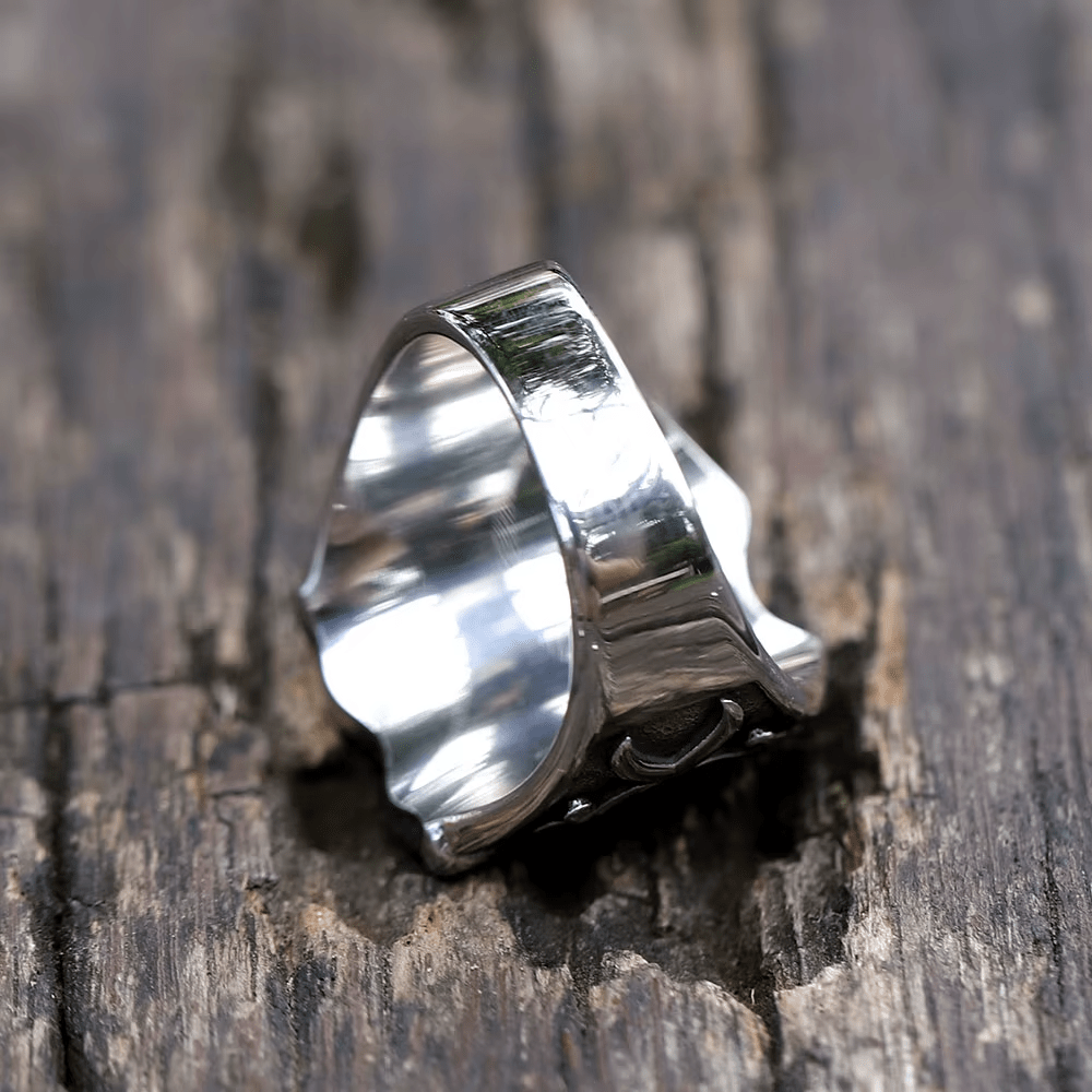 FREE Today: Medieval Style Red Cross Shield Ring with Knightly Design and Engraved Details - image 10