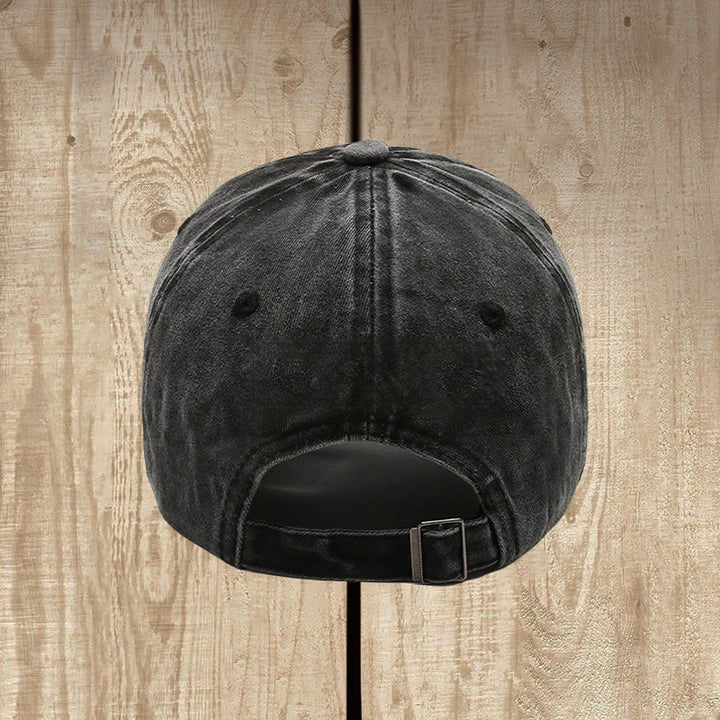 Christianartworkshop Holy Protection St. Benedict Cross Washed Cotton Hat - image 5