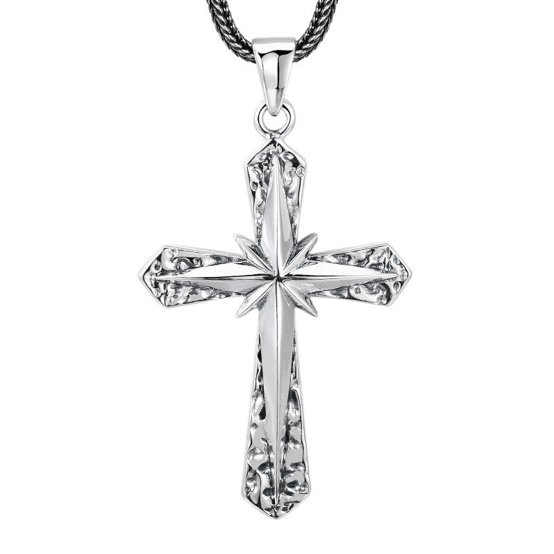 Christianartworkshop Classic Polished Sterling Silver Cross Necklace: A Subtle yet Sacred Emblem of Devotion - image 5