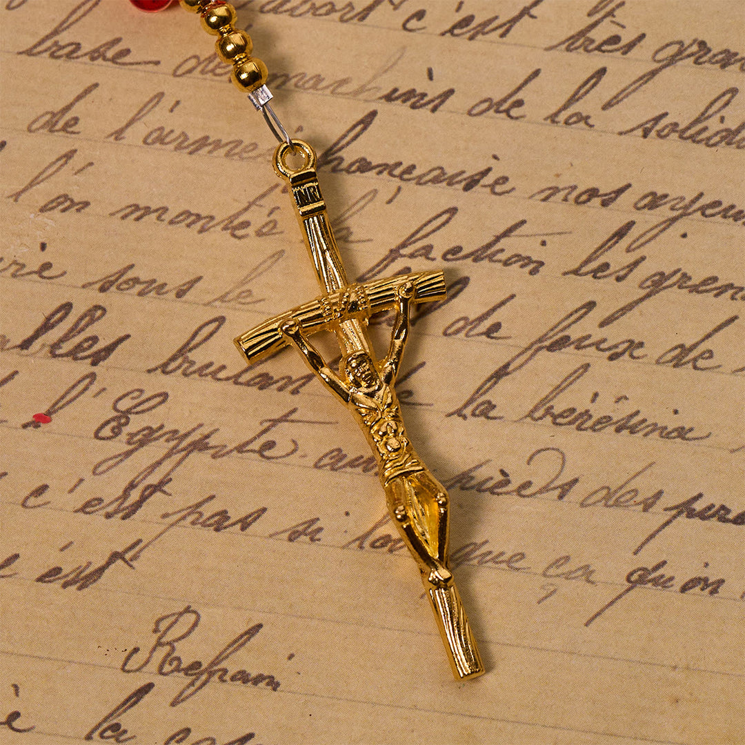 FREE Today: Our Lady's Grace with Blessed Red Butterfly Prayer Beads Animal Rosary - image 7
