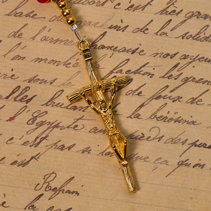 FREE Today: Our Lady's Grace with Blessed Red Butterfly Prayer Beads Animal Rosary - image 7