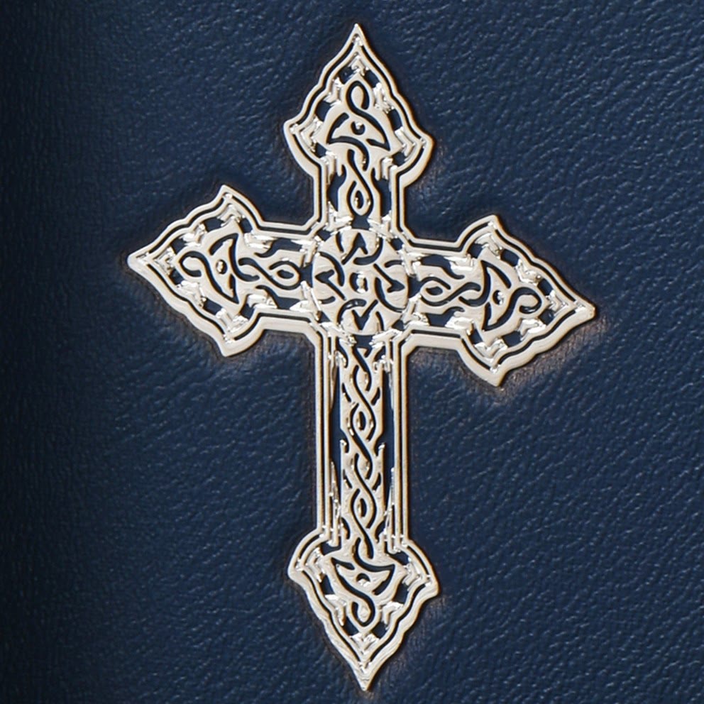 Christianartworkshop Deluxe Leather Journal with Jesus and Decorative Cross: A Premium Gift for Faithful Souls - image 1