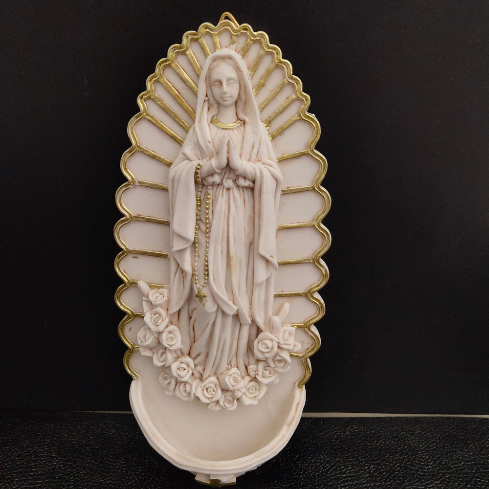 Christianartworkshop Classic Resin Our Lady Wall Decor: A Cherished Symbol of Spiritual Connection - image 1