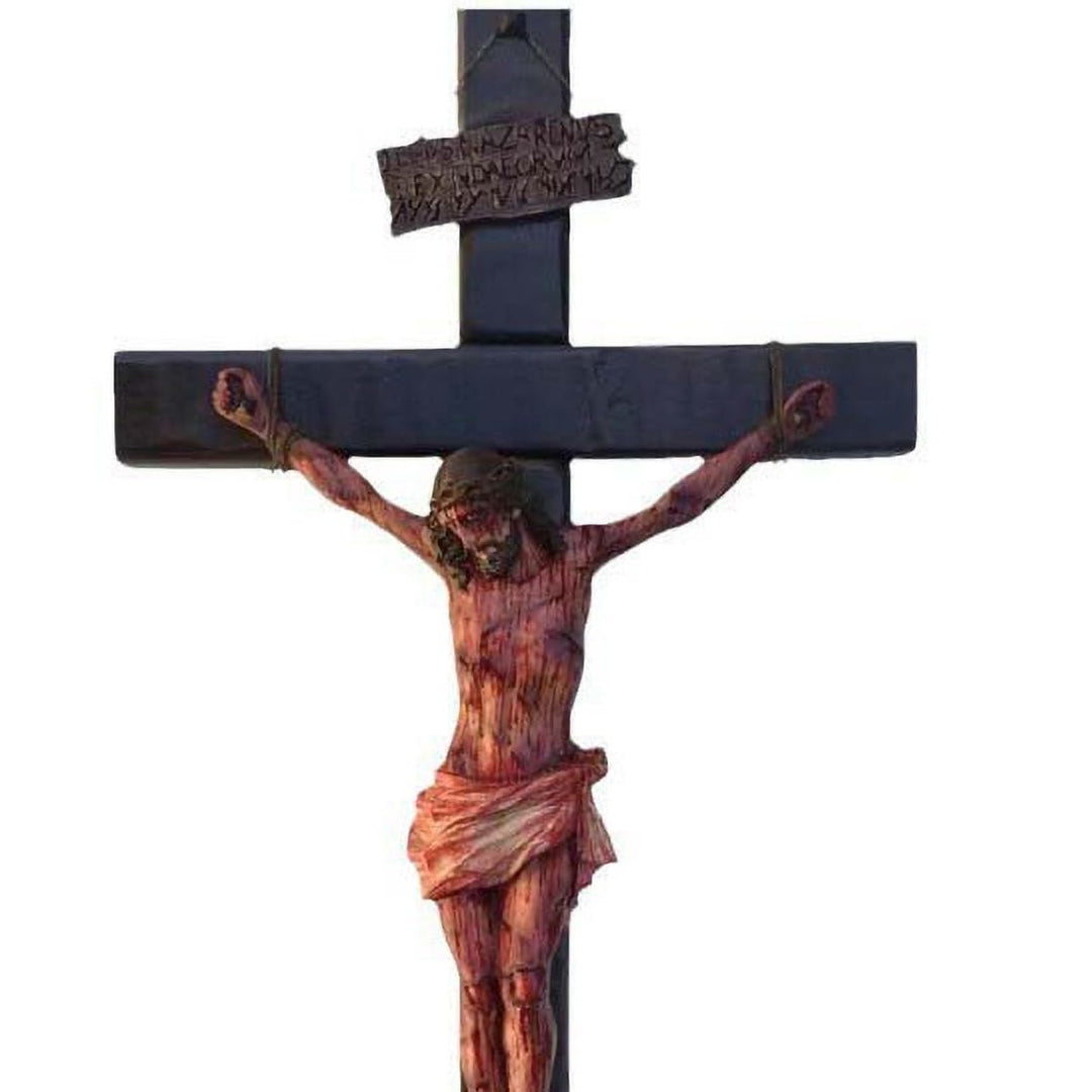 Christianartworkshop Realistic - Styled Crucifix Wall Sculpture: A Profound Symbol of Sacrifice - image 5