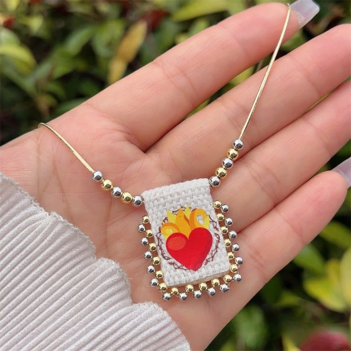 Christianartworkshop Cute Cartoon Divine Figure Necklaces: A Cherished Symbol of Faith - D - image 5