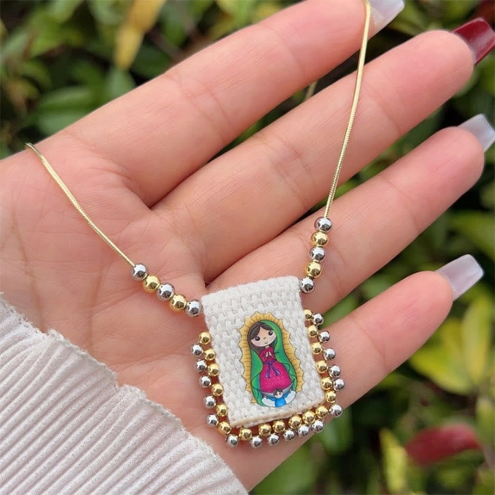 Christianartworkshop Cute Cartoon Divine Figure Necklaces: A Cherished Symbol of Faith - image 2
