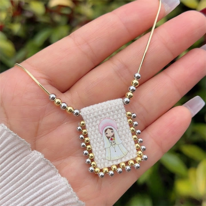Christianartworkshop Cute Cartoon Divine Figure Necklaces: A Cherished Symbol of Faith - I - image 10