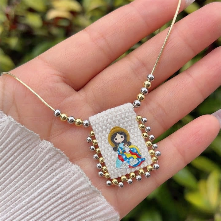 Christianartworkshop Cute Cartoon Divine Figure Necklaces: A Cherished Symbol of Faith - H - image 9