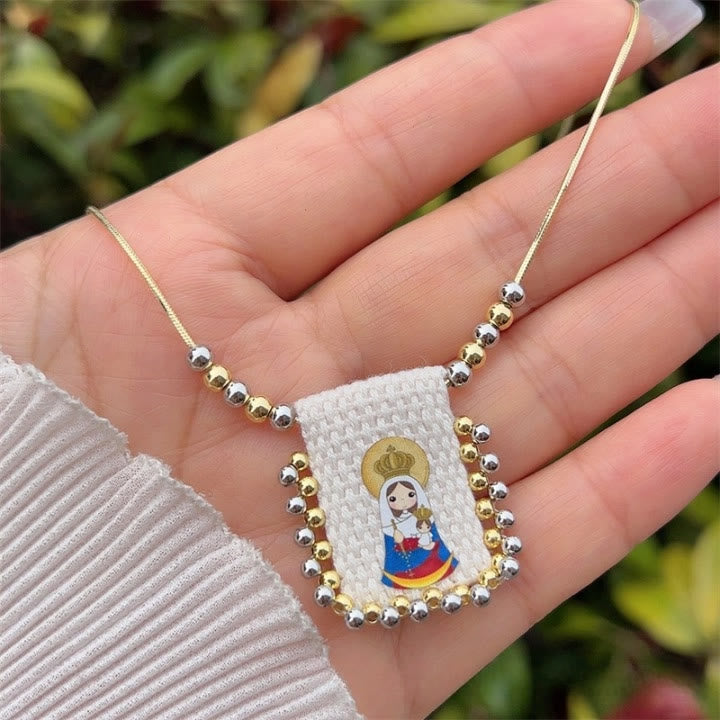 Christianartworkshop Cute Cartoon Divine Figure Necklaces: A Cherished Symbol of Faith - E - image 6