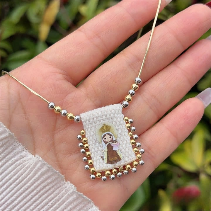 Christianartworkshop Cute Cartoon Divine Figure Necklaces: A Cherished Symbol of Faith - B - image 3