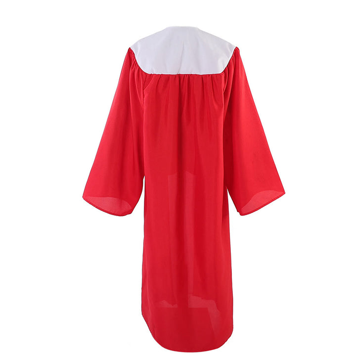 Elegant Red Clergy Robe with Dove of the Holy Spirit: Serve with Faith and Light - image 5