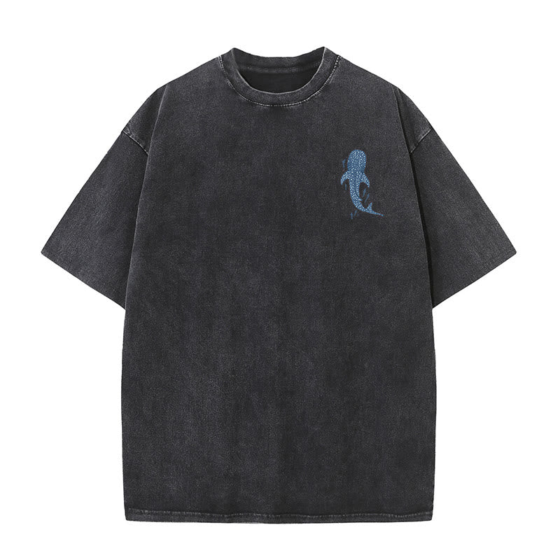 Christianartworkshop I Will Be With You Double Sided Washed Christian T-shirt - image 1
