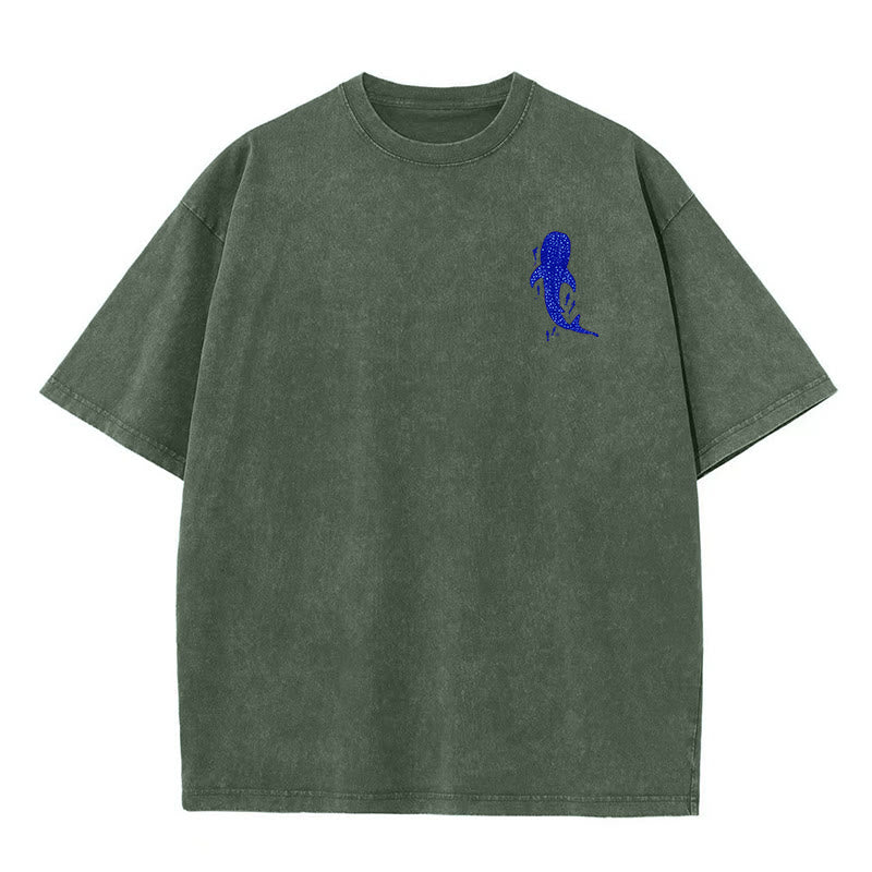 Christianartworkshop I Will Be With You Double Sided Washed Christian T-shirt - image 11